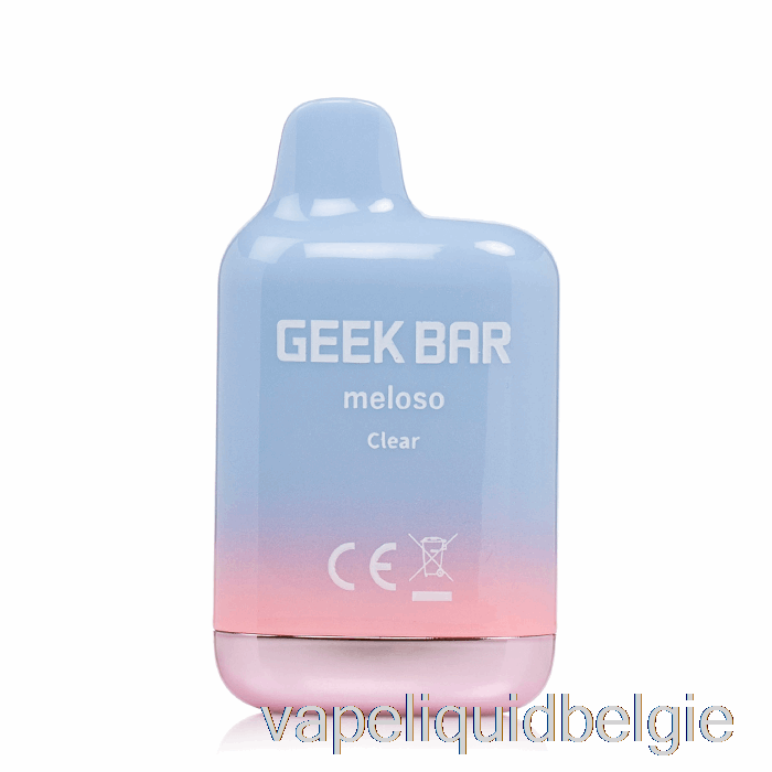Vape Smaken Geek Bar Meloso Mini 1500 Wegwerp Helder